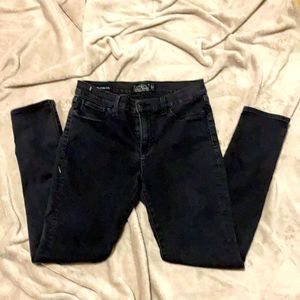 Lucky Brand Brooke Legging Jeans Black Skinny Straight Leg